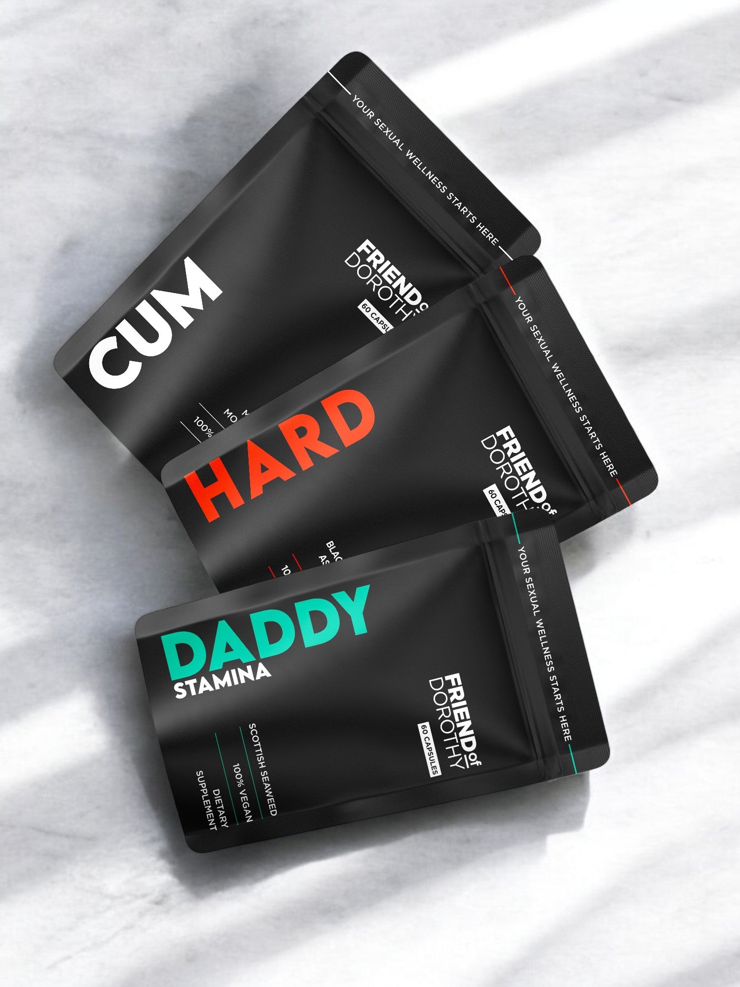 Pack CUM HARD (économisez 10%) - augmentez votre libido et jouissez plus fort