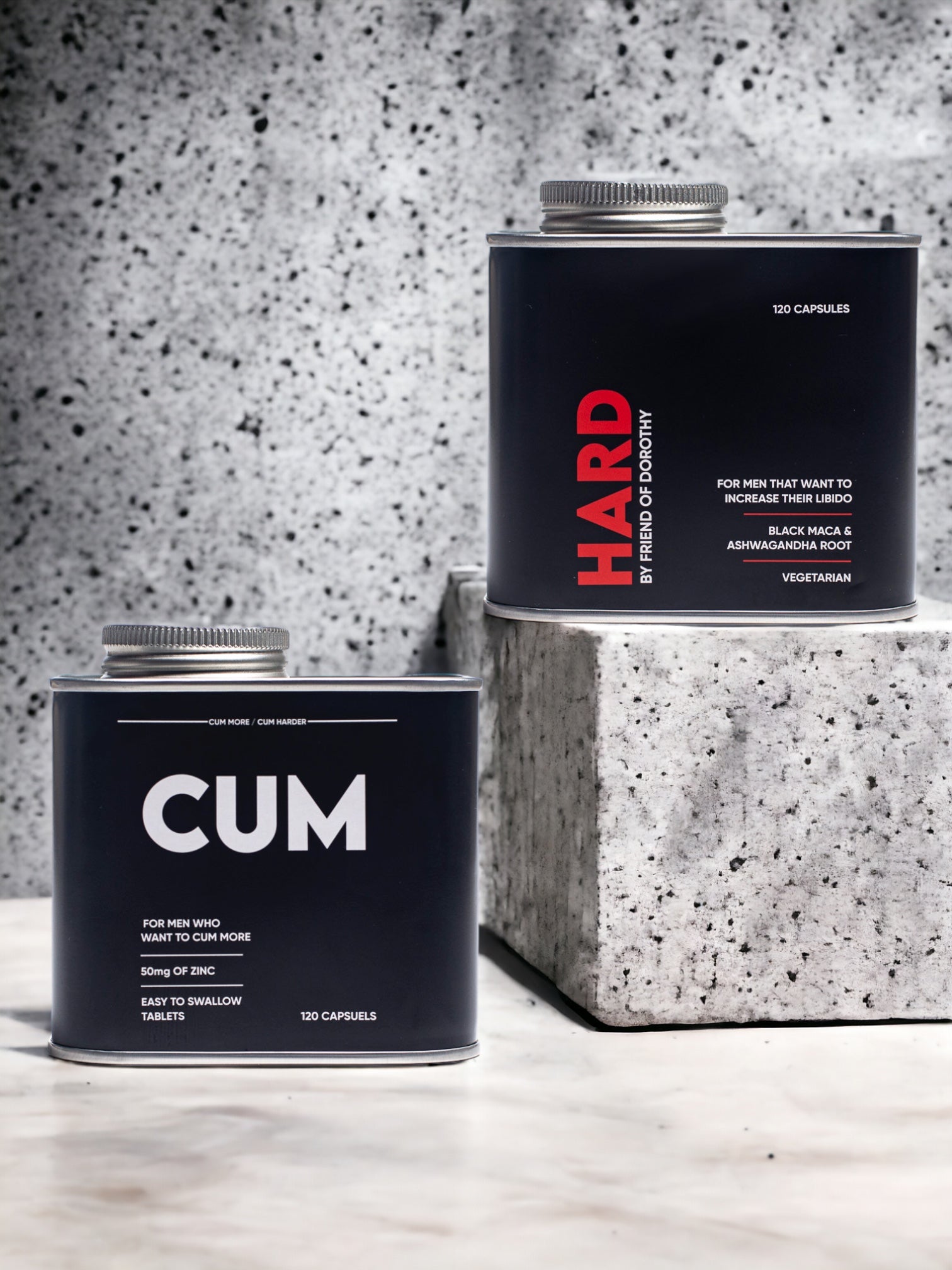 C*M HARD XXL bundle (Subscribe and save 15%) - increase your libido and cum harder